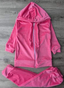 Костюм "Велюр" рожевий, дівчинка 3-5-7-9 років