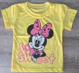 Футболка "So sweet" желтый, девочка 1-2-3-4-5  лет