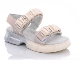 Детские босоножки сандалиF2516-4 "Дуга" бежевый, девочка 26,27,28,29,30,31  размеры