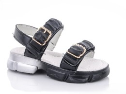 Детские босоножки сандали  F2516-1  "Дуга" черный, девочка 26,27,28,29,30,31  размеры