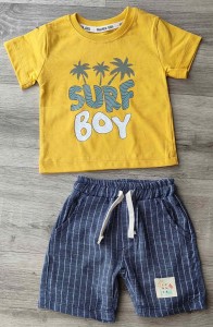 Костюм Partner «Surf Boy» желтый, мальчик 9-12-18-24 месяцев