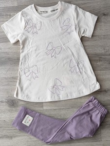 Костюм Partner  «Бантики» фиолетовый, девочка 2-3-4-5 лет