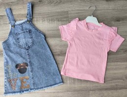 Сарафан  "Love" рожевий, 2-3-4-5 років