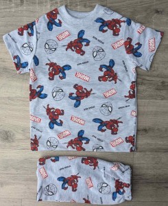 Костюм "Spider-Man" серый, мальчик 3-4-5-6-7 лет