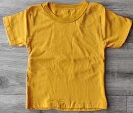 Футболка "однотона" жовтий, унісекс 1-2-3-4 років