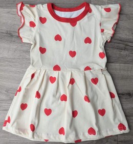 Сукня "Серце" бежевий, 1-2-3-4-5 років