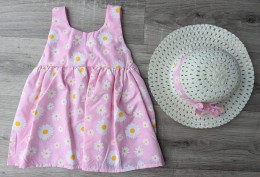 Сарафан Piccola " ромашки " розовый, 2-3-4-5 лет