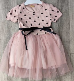 Сукня Miss Lily "Горошок", теракотовий, 2-3-4-5 років