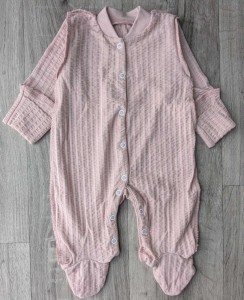 Чоловічок «Однотонний» теракотовий, унісекс 0-3 місяців