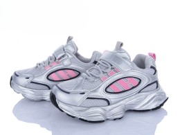 Дитячі кросівки  GY537-3Y "HI" срібло, дівчинка 32,33,34,35,36,37 розміри