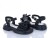 Дитячі босоніжки сандалі  FG55-2A "Бантик'', чорний, дівчинка, 26,27,28,29,30,31  розміри, фото