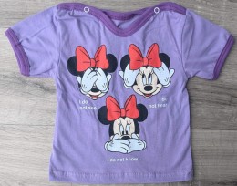 Футболка «Minnie» бузковий, дівчинка 6-9-12-18 місяців
