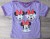 Футболка «Minnie» бузковий, дівчинка 6-9-12-18 місяців, фото