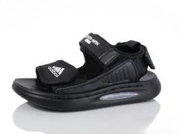 Детские босоножки сандали Y7502-1 "Adibos" чорный, мальчик 26,27,28,29,30 размеры