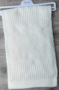 Плед Tricomer «Ромбик» молочный, унисекс 100*110