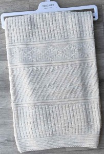 Плед Tricomer «Ромбик» бежевый, унисекс 100*110