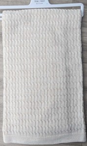 Плед Tricomer «Косичка» бежевый, унисекс 100*110