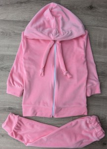 Костюм "Велюр" світло-рожевий, дівчинка 3-5-7-9 років