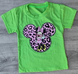 Футболка "Mickey mouse" зелений, дівчинка 1,5-2-3-4-5 років