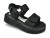 Дитячі босоніжки сандалі 11659A"Застібка" чорний, дівчинка 33,34,35,36,37,38 розміри, фото