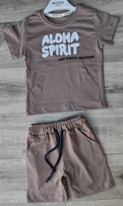 Костюм Partner «ALOHA SPIRIT» коричневый, мальсик 2-3-4-5 лет