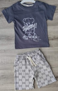 Костюм Partner «Happy!» серый, мальчик 2-3-4-5 лет