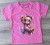 Футболка "ведмедик"  рожевий, дівчинка 1.5-2-3-4-5 років, фото