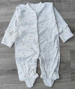 Чоловічок "Рисочки" молочний, унісекс 0-3 місяців