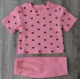 Костюм «Сердечко 2» розовый , девочка 2-3-4-5 лет