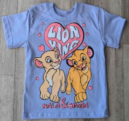 Футболка "Nala&Simba" бузковий, дівчинка 1-2-3-4-5 років