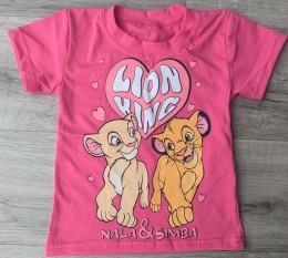 Футболка "Nala&Simba" малиновий, дівчинка 1-2-3-4-5 років