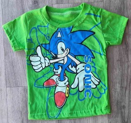 Футболка "Sonic" зелений, мальчик 1-2-3-4-5 лет