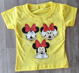 Футболка "Микки+Микки" жовтий, дівчинка 1-2-3-4-5 років