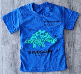Футболка "DINOSOUR" синяя, мальчик 1-2-3-4-5 лет