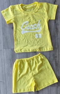 Костюм «CUSH 52» жёлтый, мальчик 1-2-3-4 лет