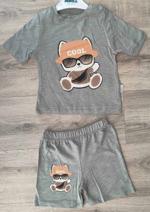 Костюм «Cool» хаки, мальчик 9-18-24 месяцев