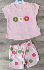 Костюм «Ромашки» розовый, девочка 9-18-24 месяцев
