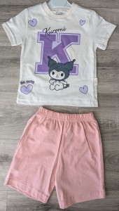 Костюм «Kuromi» кораловий, дівчинка 2-3-4-5 років