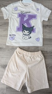 Костюм «Kuromi» бежевий, дівчинка 2-3-4-5 років