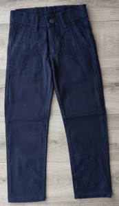 Брюки Gocer «Однотонні» темно-синій, хлопчик 6-7-8-9 років