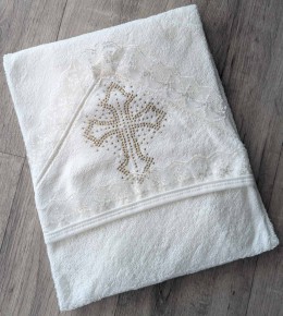 Крыжма Ramel «Крест» золото, унисекс 80*80