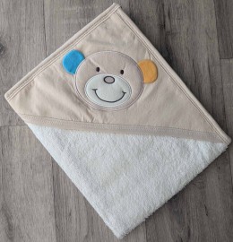 Полотенце Ramel "Мишка" бежевый, унисекс 80*80