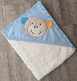 Полотенце Ramel "Мишка" голубой, мальчик 80*80