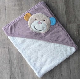 Полотенце Ramel "Мишка" фиолетовый, девочка 80*80