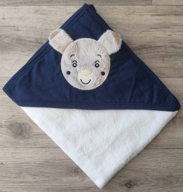 Полотенце Ramel "Медведик" темно-синий, мальчик 80*90