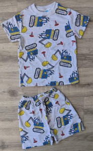 Костюм Eser "Екскаватор" серый, мальчик 3-4-5-6-7 лет