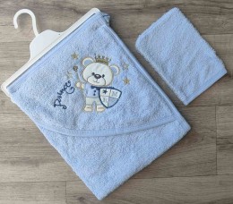 Рушник Ramel "Prince RM" блакитний 2, хлопчик 75 * 80