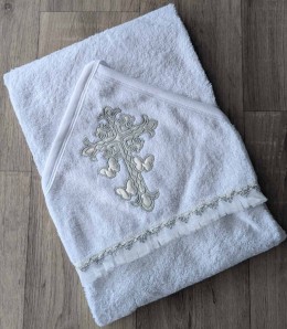 Крыжма Ramel «Крест» серебро, унисекс 100*100