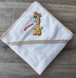 Рушник Ramel "Жирафік" бежевий, хлопчик 70*80