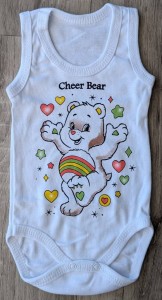 Боді "ведмедик", бежевий, унісекс 3-6-9-12 місяців